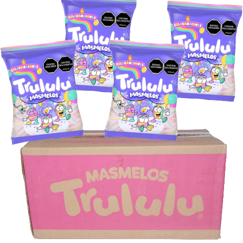 Trululu Masmelos celebraciones x 12 unds